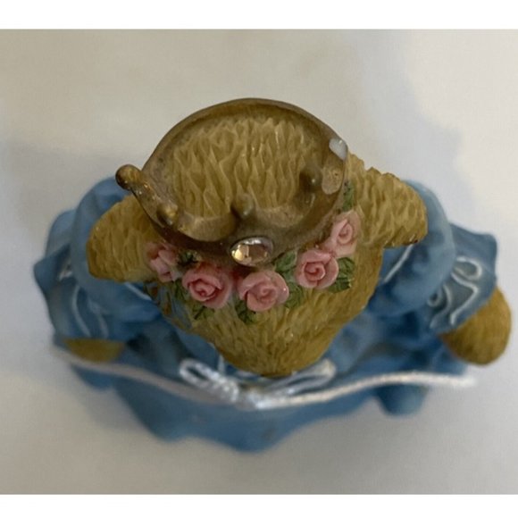 Cherished Teddies 4005842 2006 Avon Exclusive Cinderella Bear in Blue Dress 3" - Picture 5 of 9